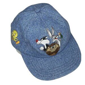 Warner Bros Store Looney Tunes Kids Trucker Snap Back Hat